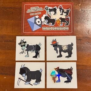 GOAT USA October 2025 Subscription Stickers